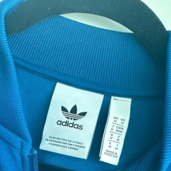 Adidas Originals SST Men's Tracksuit 2pc Legend Marine Sz Med DV1513 DV1517 - Picture 12 of 15